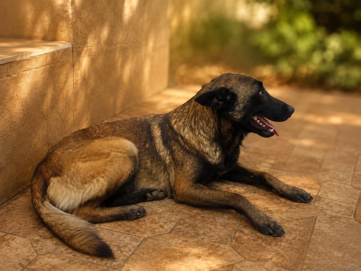 Blue, Malinois reproductrice de notre élevage - photo 2
